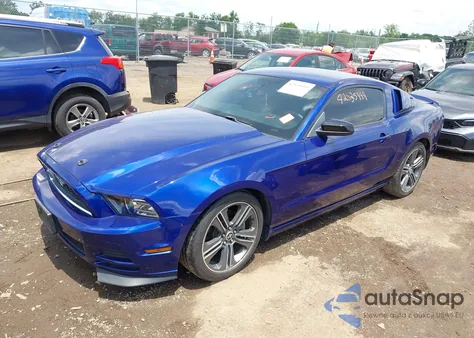 2013 Ford Mustang V6 из США, поврежденный, VIN 1ZVBP8AM8D5254453